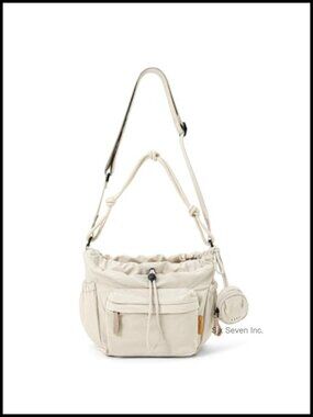 LEFF Lightweight Nylon Crossbody Bag Waterproof Shoulder Handbag Travel Work